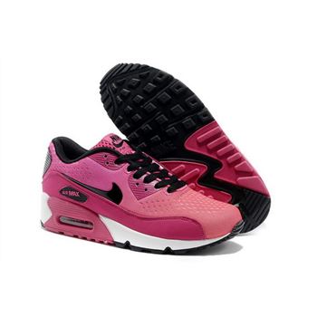 Nike Air Max 90 Prm Em Women Blakc And Pink Sports Shoes Uk
